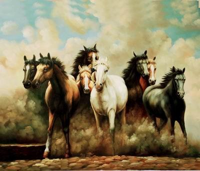 unknow artist Horses 046 oil painting image